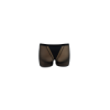 Boxer noir semi opaque 